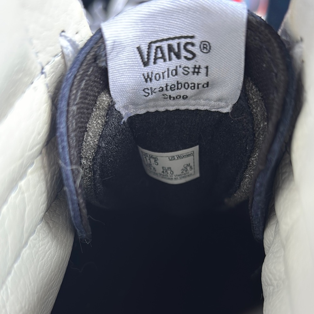 Vans High-Top Unisex Sneakers with multi-color design Men's Size 11.5 - Picture 4 of 9